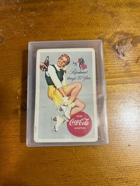 Coca-Cola Ice Skater Card playing Cards